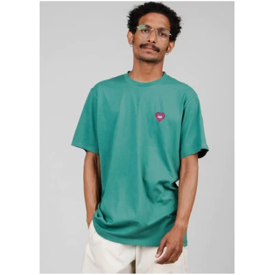 T-Shirt Heart Morera Grün