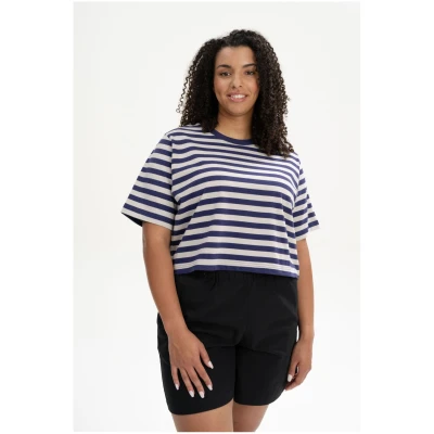 T-Shirt Striped Joshna Blau