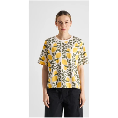 T-Shirt Vadstena Lemon Branches Gelb