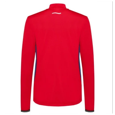TAO Sportswear Warmes Herren Langarm Laufshirt HALVAR mit Stehkragen