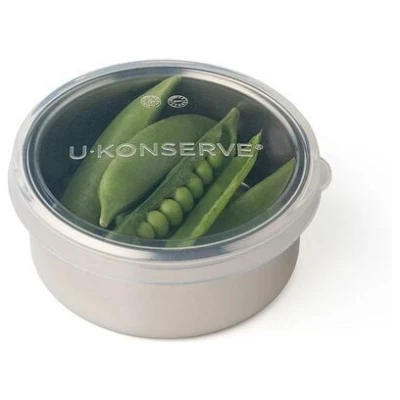 U-Konserve Frischhaltedose rund mit klarem Deckel
