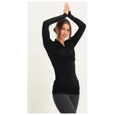 Urban Goddess Langarm Yoga Shirt Good Karma