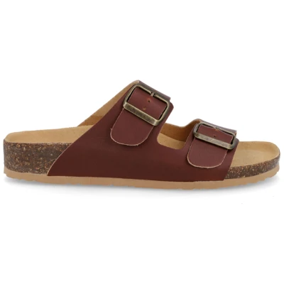 Vegane Sandale Kim Brown, Farbe: Braun, Schuhgröße: 36