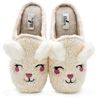 Veganer "thies ® Organic Rabbit Slipper" aus kuscheliger Biobaumwolle