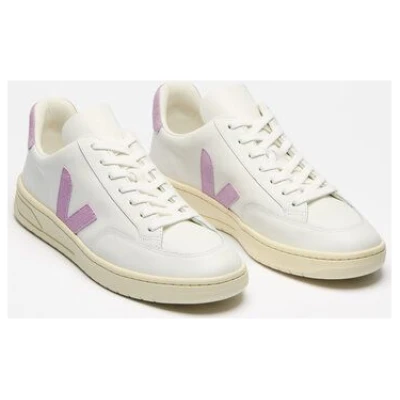 Veja Damen-Sneaker V-12 Extra White Orchid
