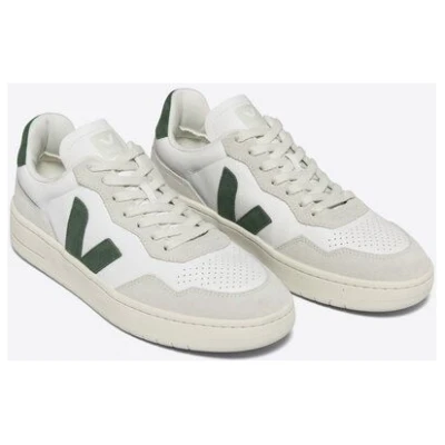 Veja Damen-Sneaker V-90 OT Leather Extra White Cyprus
