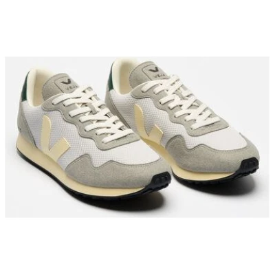 Veja Vegane Damen-Sneaker SDU REC Alveomesh Light Grey Butter