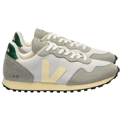 Veja Vegane Damen-Sneaker SDU REC Alveomesh Light Grey Butter