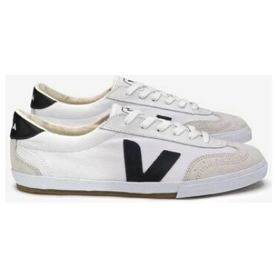 Veja Volley Canvas White Black