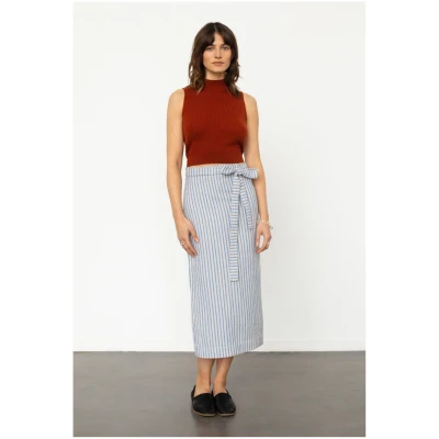 Wickelrock Wrap Blau