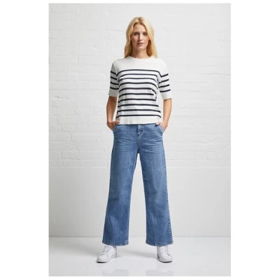 Wunderwerk Damen Jeans "Audrey 7/8 eco bleach"