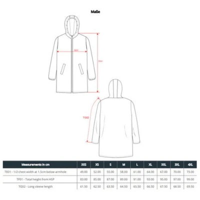 YTWOO Wasserdichte und nachhaltige Unisex-Jacke