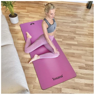 Yosana Yogamatte Ultra Grip inkl. Baumwolltragegurt