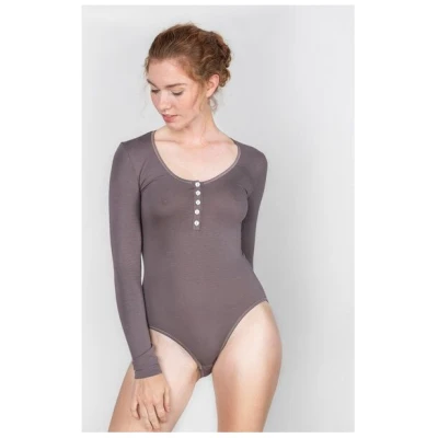 erlich textil thea - langarmbody aus 90% modal und 10% elasthan