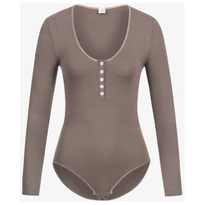 erlich textil thea - langarmbody aus 90% modal und 10% elasthan