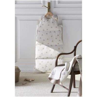 hessnatur Baby Daunen Schlafsack mit Daunenfüllung in reiner Bio-Baumwolle - natur - Größe 70 cm