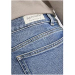 hessnatur Damen Jeans MARIE Mid Rise Straight aus Bio-Denim - blau - Größe 26/32