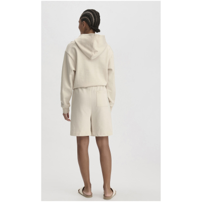 hessnatur Damen Sweat Shorts Relaxed aus Bio-Baumwolle - natur - Größe 34