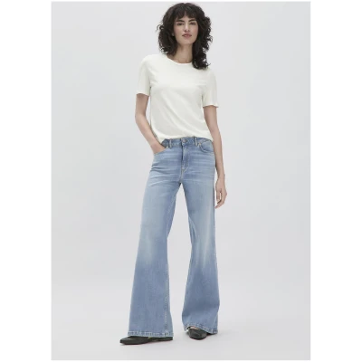 hessnatur Damen T-Shirt Regular aus Bio-Baumwolle - weiß - Größe 34