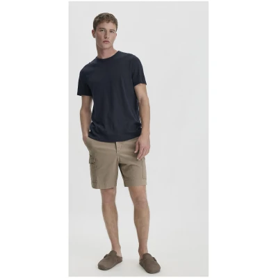 hessnatur Herren Cargo Shorts Relaxed aus Bio-Baumwolle - braun - Größe 30