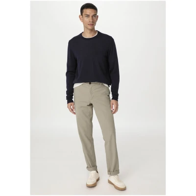 hessnatur Herren Chino LENN Regular aus Bio-Baumwolle - beige - Größe 48