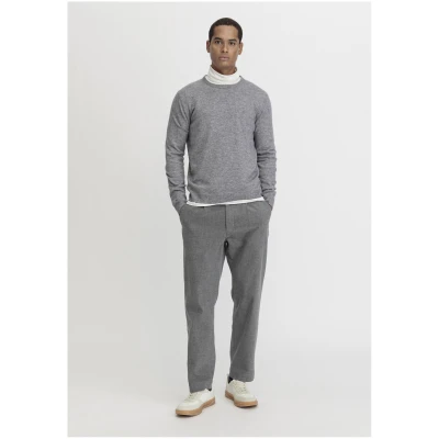 hessnatur Herren Chino RON Relaxed aus Bio-Baumwolle - grau - Größe 32/32