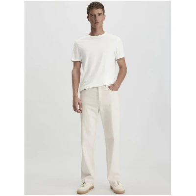 hessnatur Herren Jeans OLE Relaxed Wide Leg aus Bio-Denim mit Hanf - natur - Größe 31/32