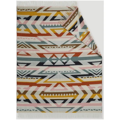 hessnatur Woll-Plaid ANDES aus Bio-Merinowolle - braun - Größe 130x180 cm