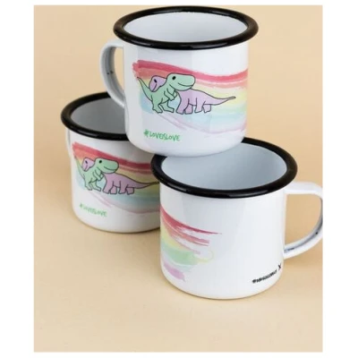 kreuzueber TIRY Dino Tasse Pride LoveIsLove