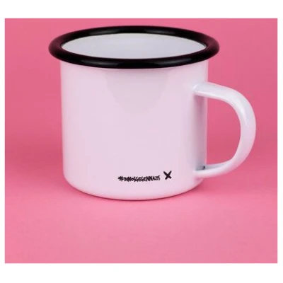 kreuzueber Tasse Zwei Gesichter