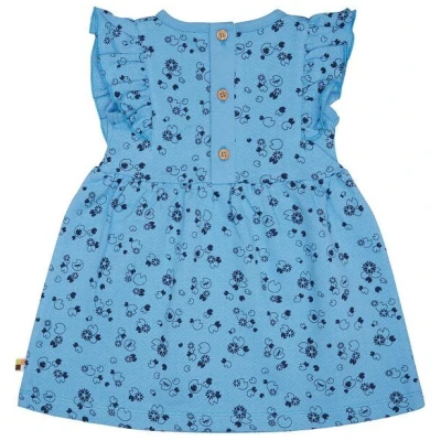 loud + proud Babys & Kinder Kleid aus Musseline Jersey mit Druck, GOTS-zertifiziert