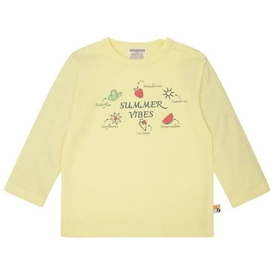 loud + proud Babys & Kinder Shirt mit Druckmotiv, GOTS-zertifiziert