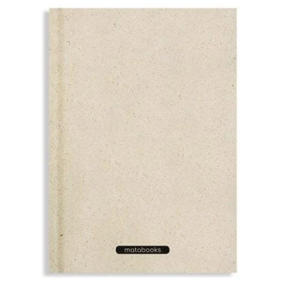 matabooks® Nachhaltiges A5 Notizbuch/Tagebuch/Skizzenbuch aus Graspapier - Jana