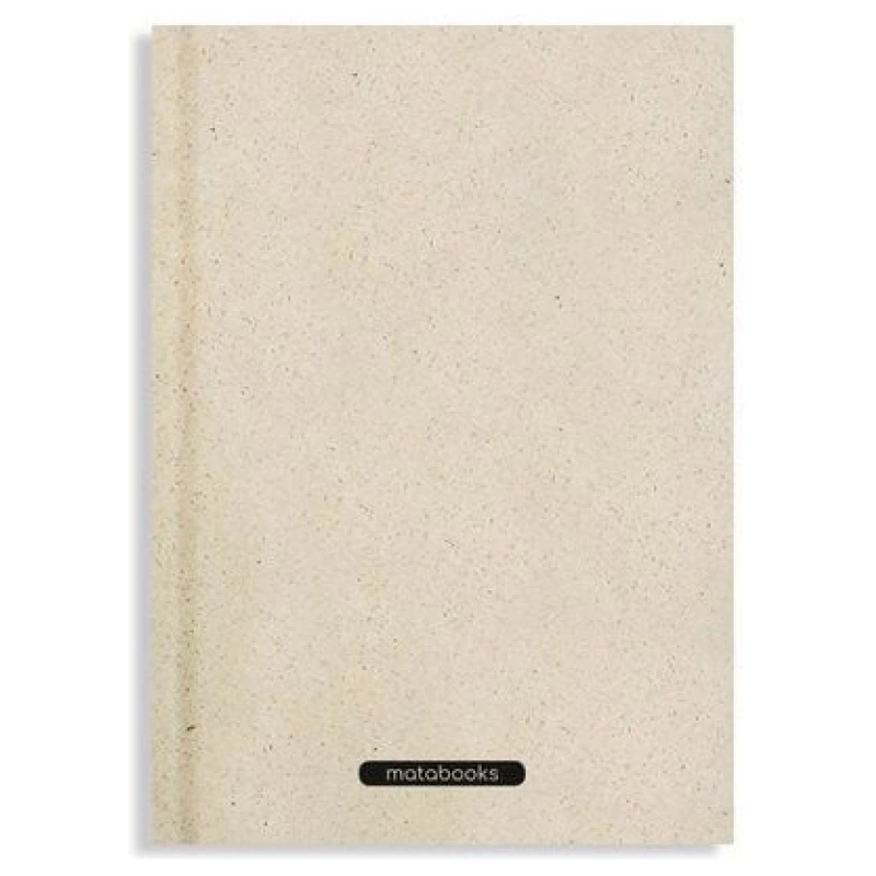 matabooks® Nachhaltiges A5 Notizbuch/Tagebuch/Skizzenbuch aus Graspapier - Jana