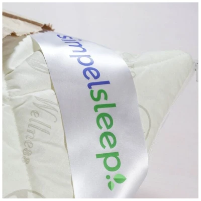 simpelsleep Zirben Kopfkissen 40x80 inkl. Reißverschluss
