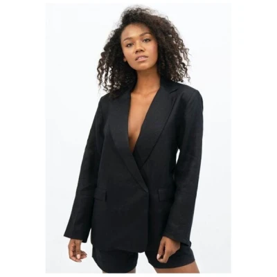 1 People Havanna Blazer Oversized aus Leinen