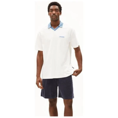 ARMEDANGELS AADRU RETRO - Herren Midweight Polo T-Shirt aus Bio-Baumwolle
