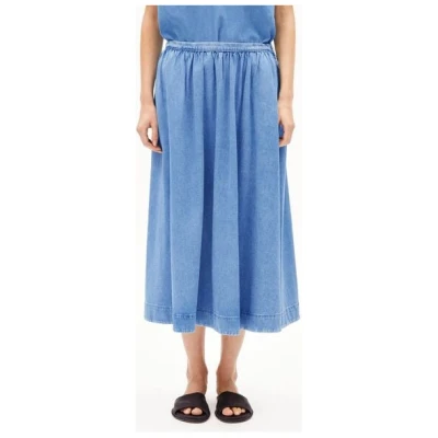 ARMEDANGELS KENDRAA - Damen Jeansrock aus Bio-Baumwoll Mix