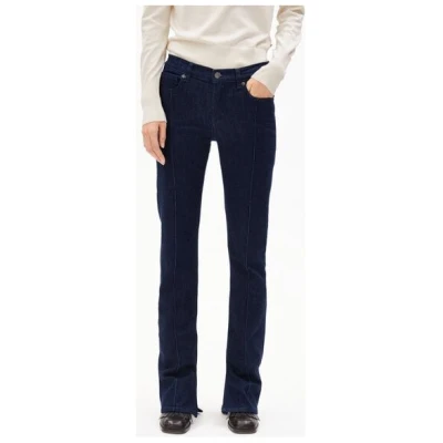 ARMEDANGELS LINDAA LOW - Damen Bootcut Jeans Bio-Baumwoll Mix Comfort-Stretch