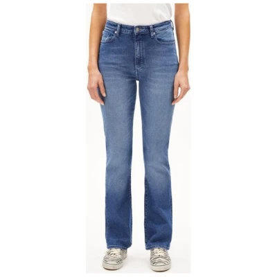 ARMEDANGELS LINNAA - Damen Bootcut Jeans Bio-Baumwoll Mix Comfort-Stretch