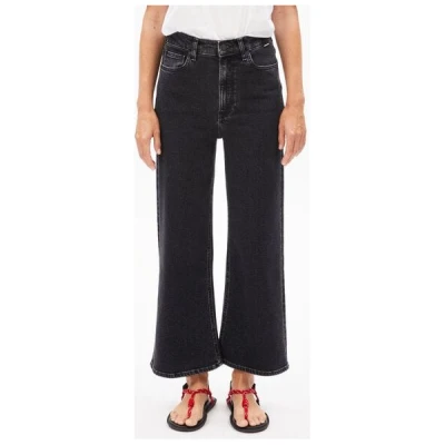 ARMEDANGELS MURLIAA CROPPED - Damen Wide Jeans recyclter Baumwoll Mix Comfort-Stretch