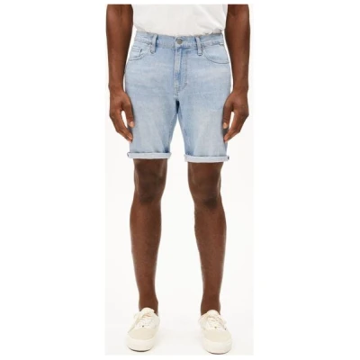 ARMEDANGELS NAAILO - Herren Jeans Shorts aus Bio-Baumwoll-Hanf Mix