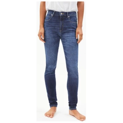 ARMEDANGELS TILLAA - Damen Jeans Skinny Leg Mid Waist Bio-Baumwoll Mix X-Stretch
