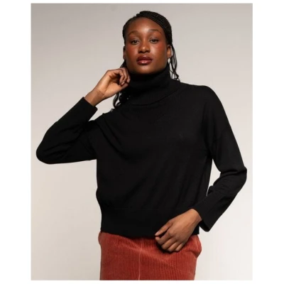 Alma & Lovis Feiner Rollkragen-Strickpullover aus Cotton-Wool-Mix | Cot-Wool Rollneck