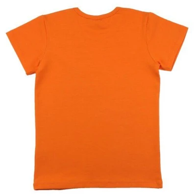 Baby T-Shirt Bio-Baumwolle Orange - Walkiddy Funny Octopuses