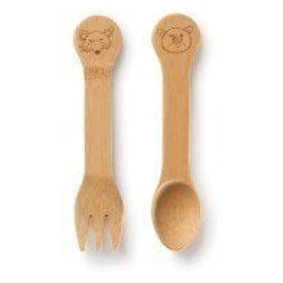 Bambus Kinder Löffel&Gabel - Set