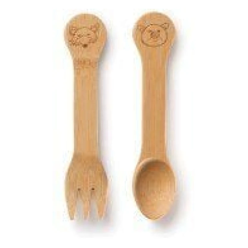 Bambus Kinder Löffel&Gabel - Set