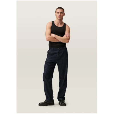 Baumwoll-Hanf-Chino Relaxed Fit Modell: Loom
