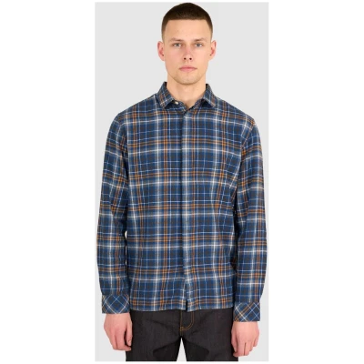 Big Checked Flannel Relaxed Fit Shirt