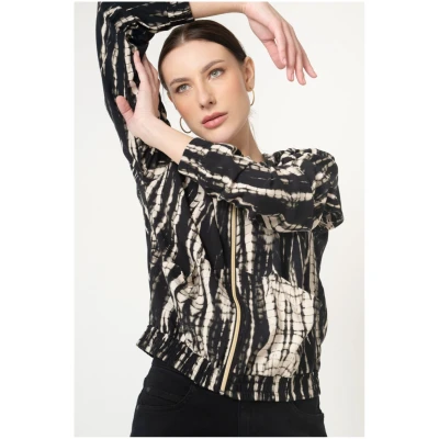 Blouson Boca Batik Schwarz